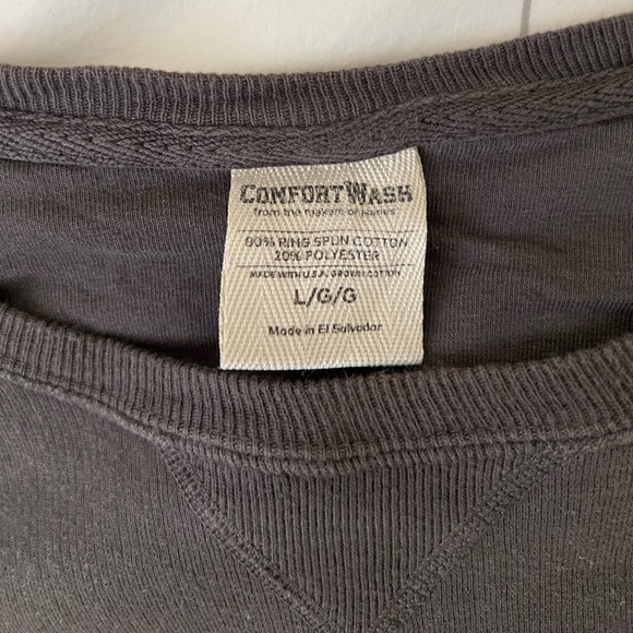 Sage Gray/Green L Martha’s Vineyard Crewneck Sweatshirt - Picture 2 of 2